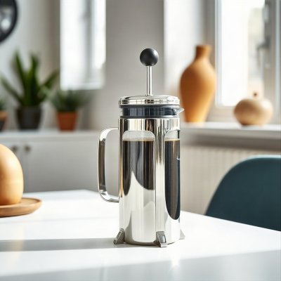 Cafeteira Prensa Francesa 600 ml — Inox